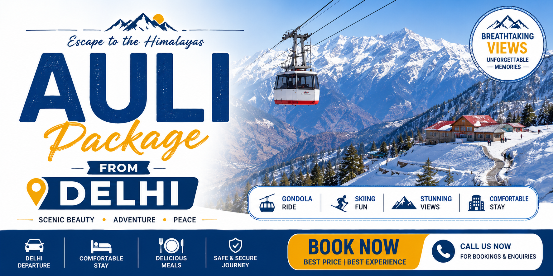 Auli Package From Delhi